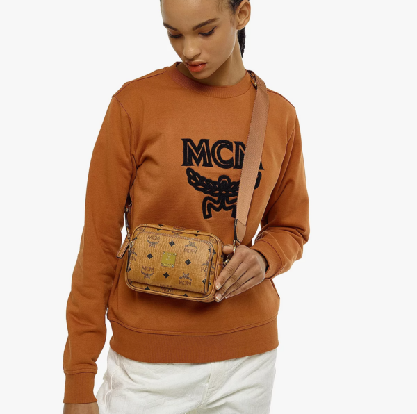 Túi MCM Aren Crossbody in Visetos 'Cognac' MMRAAKC03CO001 - Ảnh 3