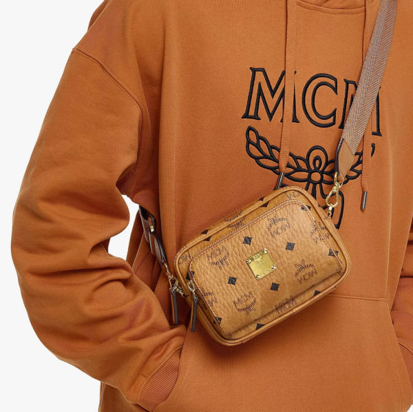 Túi MCM Aren Crossbody in Visetos 'Cognac' MMRAAKC03CO001 - Ảnh 6