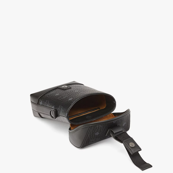 Túi MCM Aren NS Crossbody in Visetos 'Black' MMRCATA01BK001 - Ảnh 6