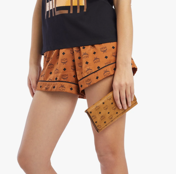 Túi MCM Aren Shoulder In Monogram 'Cognac' MXEBSVI01CO001 - Ảnh 4