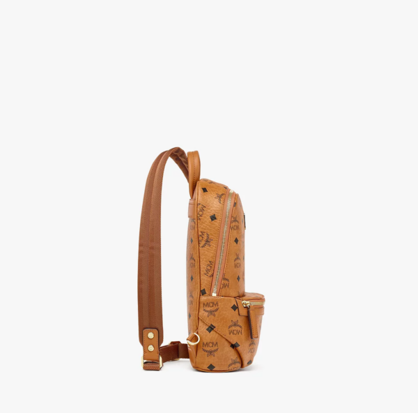 Túi MCM Aren Sling in Visetos 'Cognac' MMLBSKC01CO001 - Ảnh 7