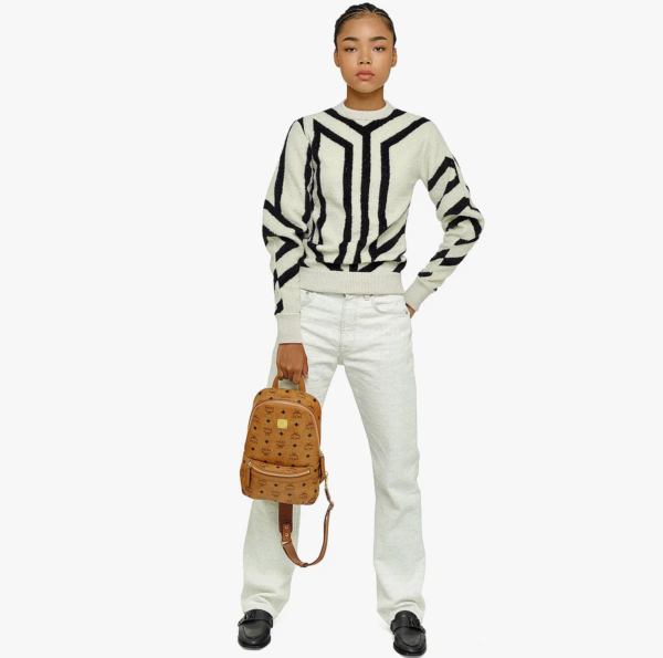 Túi MCM Aren Sling in Visetos 'Cognac' MMLBSKC01CO001 - Ảnh 5