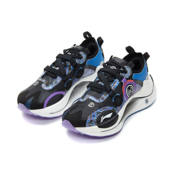 Giày Li Ning Paris Fashion Week 'Black Purple' ARHR087-1 - Ảnh 3