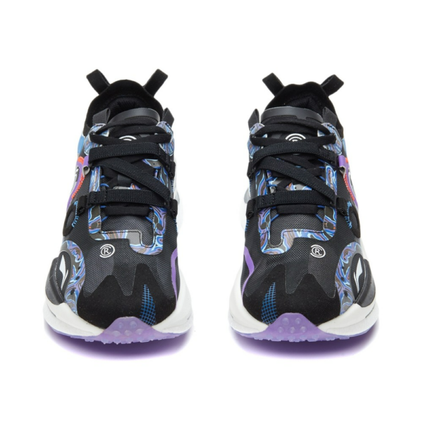 Giày Li Ning Paris Fashion Week 'Black Purple' ARHR087-1 - Ảnh 4