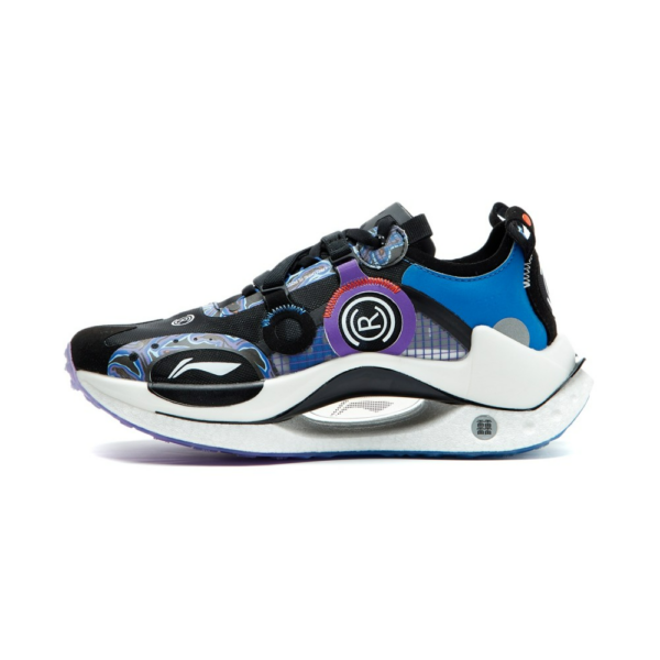 Giày Li Ning Paris Fashion Week 'Black Purple' ARHR087-1 - Ảnh 2