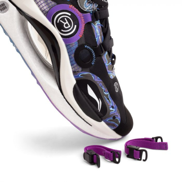 Giày Li Ning Paris Fashion Week 'Black Purple' ARHR087-1 - Ảnh 7