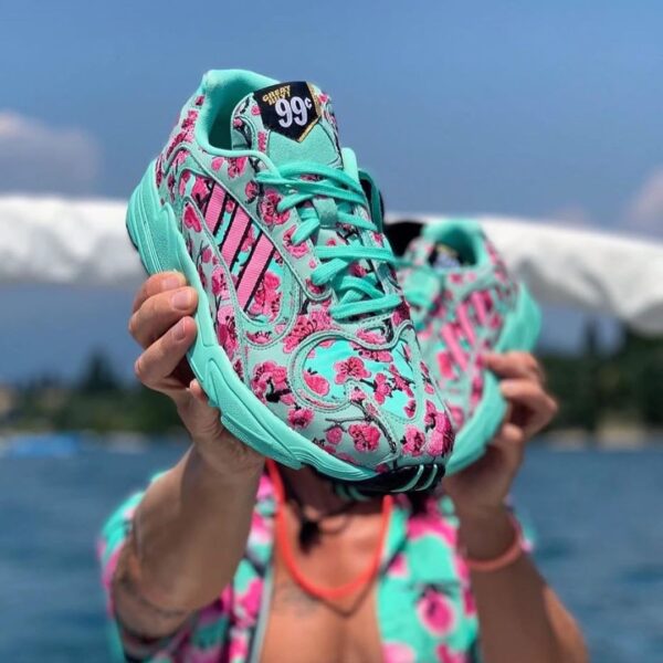 Giày Adidas Arizona x Yung 1 'Green Tea With Ginseng And Honey' FU7786 - Ảnh 2