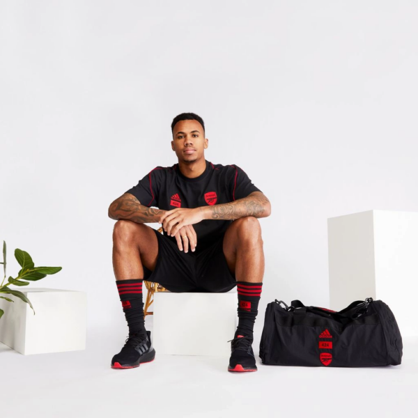 Giày Adidas 424 x Arsenal FC x UltraBoost 21 'Black Scarlet' GV9716 - Ảnh 2