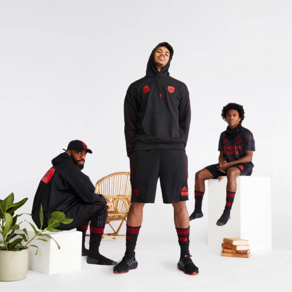 Giày Adidas 424 x Arsenal FC x UltraBoost 21 'Black Scarlet' GV9716 - Ảnh 3