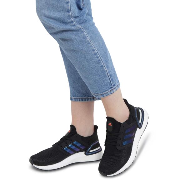 Giày Adidas UltraBoost 20 J 'Black Violet Metallic' EG4861 - Ảnh 2