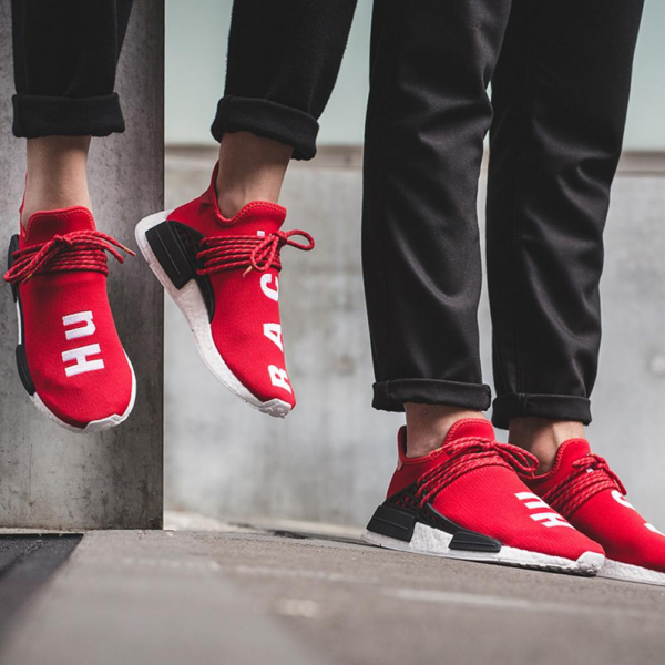 Giày Adidas Pharrell x NMD Human Race 'Red' BB0616 - Ảnh 2