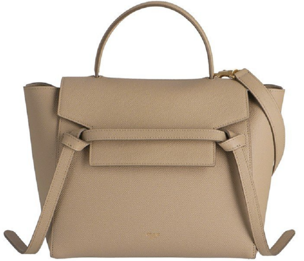 Túi Celine Micro Belt Bag In Grained Calfskinlight Taupe 189153ZVA-18LT