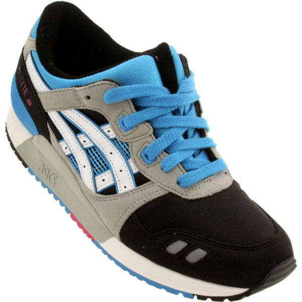 Giày Asics Gel Lyte 3 GS 'Black Blue' C5A4N-9001 - Ảnh 3