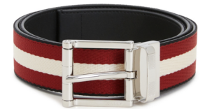 Thắt Lưng Bally Double Sided Casual 'Red White' TAYLAN-35-M-546