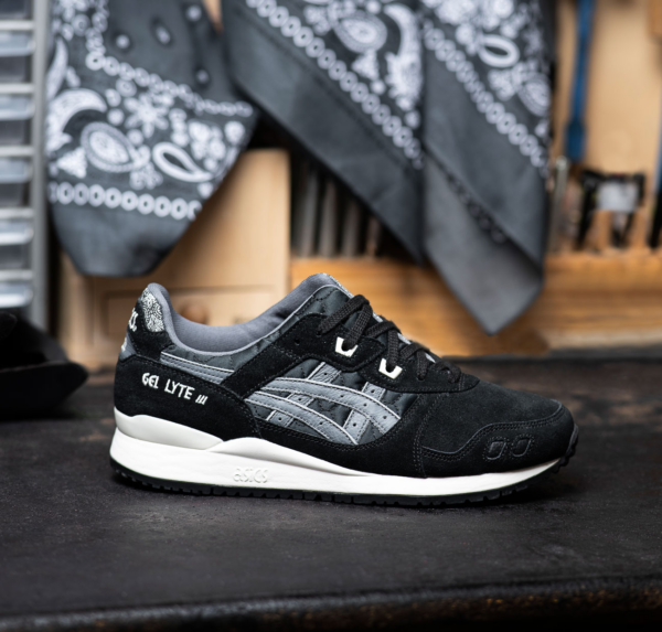 Giày Asics Gel Lyte 3 OG 'Black Bandana' 1201A318-001 - Ảnh 4