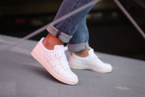 Alternative view of Giày Asics Japan S 'White Cream' 1201A558-103