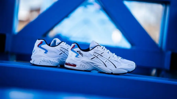 Giày Asics Gel Kayano 5 'White' 1021A280-100 - Ảnh 5