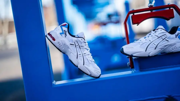 Giày Asics Gel Kayano 5 'White' 1021A280-100 - Ảnh 4