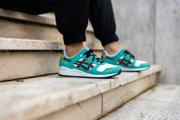 Giày Asics Gel Lyte 3 OG 'Teal Daruma' 1201A180-300 - Ảnh 3