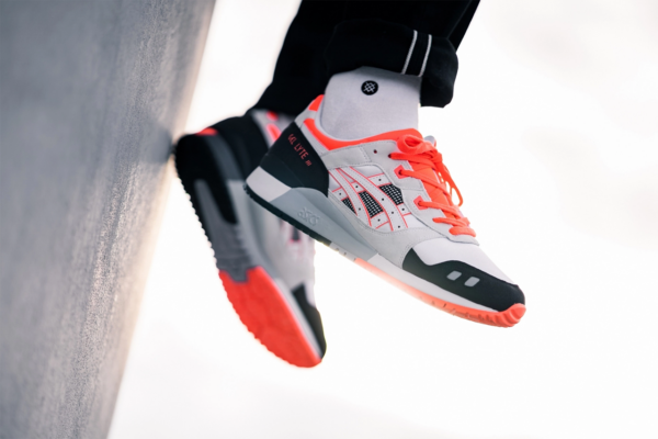 Giày Asics Gel Lyte 3 'White Orange Blue'  H819Y-0101 - Ảnh 7
