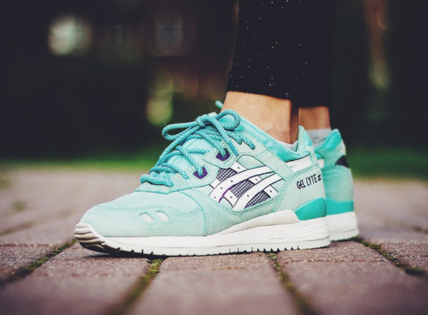 Giày Asics Wmns Gel Lyte 3 'Snowflake' H478L-4101 - Ảnh 6