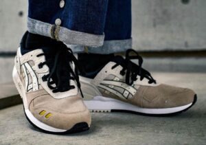 Alternative view of Giày Asics GEL-LYTE III "Feather Grey Birch" 1191A201-021