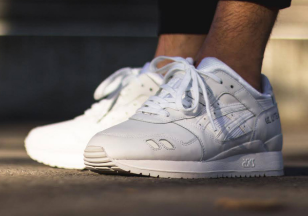 Giày Asics Gel Lyte 3 OG 'Triple White' 1201A257-100 - Ảnh 5