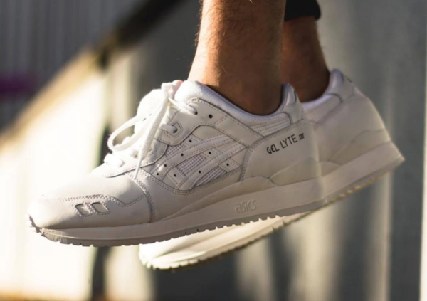 Giày Asics Gel Lyte 3 OG 'Triple White' 1201A257-100 - Ảnh 3