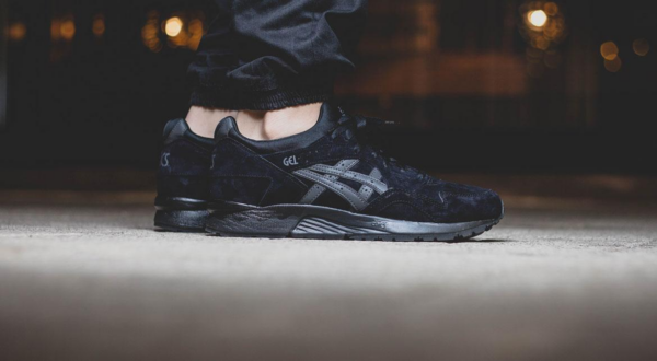 Giày Asics Gel Lyte 5 Triple Black H5M4L 9090 - Ảnh 6