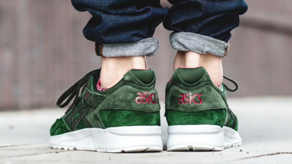 Giày Asics Gel Lyte V X Max Pack Dark Green H6R2L 8082 - Ảnh 4