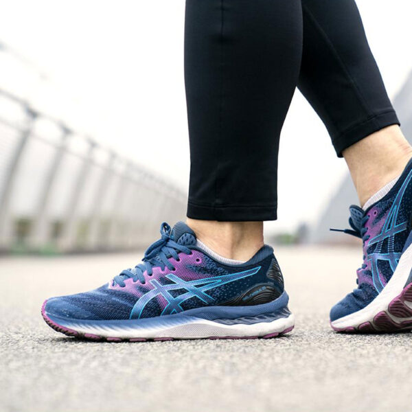 Giày Asics Wmns Gel Nimbus 23 'Digital Aqua Plum' 1012A885-402 - Ảnh 5