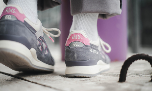 Giày Asics END x Gel Lyte 3 OG Pearl 1191A356 500 - Ảnh 5