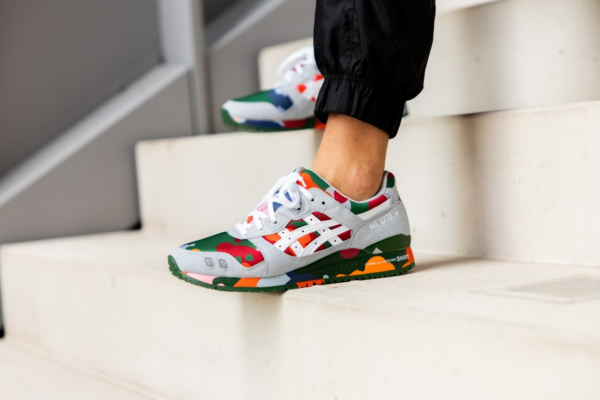 Giày Asics Comme Des Garçons SHIRT x Gel Lyte 3 'Colorful Camo' 1201A132-000 - Ảnh 4