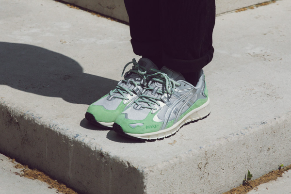 Giày Asics Awake NY x Gel Kayano 5 360 Silver Mint 1021A244 020 - Ảnh 5