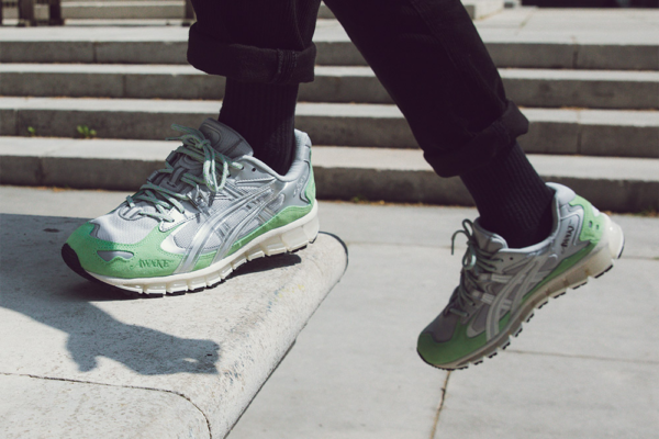 Giày Asics Awake NY x Gel Kayano 5 360 Silver Mint 1021A244 020 - Ảnh 4