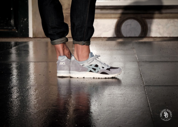 Giày Asics Gel Lyte 5 Black Blue H805L 9046 - Ảnh 5