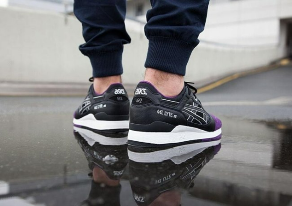 Giày Asics Gel Lyte 3 'Purple Black'  H5V0L-3390 - Ảnh 4