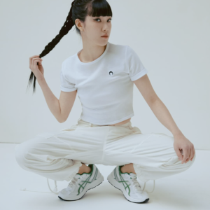 Giay Asics Jog 100 S 'White Green' 1201A896-100