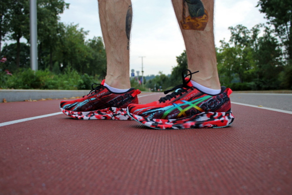 Giày Asics Noosa Tri 13 Electric Red Black 1011B021-601 - Ảnh 2