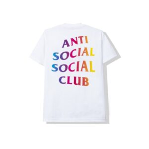 Áo Anti Social Social Club Hate More Love White Tee