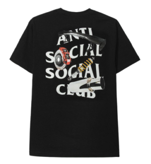 Áo Anti Social Social Club Riceroni Black Tee