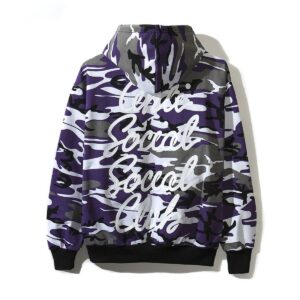 Áo Anti Social Social Club Purple Camo Hoodie