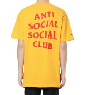 Alternative view of Áo Anti Social Social Club DHL x ASSC Orange Tee