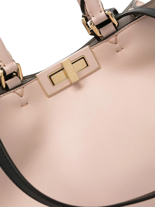 Túi Fendi Peekaboo Small X-Tote Bag 8BH377ABHS-F1D5W - Ảnh 3