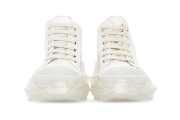 Giày Rick Owens Abstract Sneakers Chalk White DU20S5819 - Ảnh 2