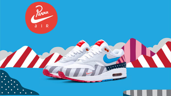 Giày Nike Parra x Air Max 1 'Parra' 2018 AT3057-100 - Ảnh 6