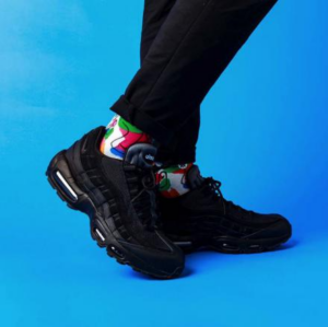 Alternative view of Giày Nike Air Max 95 Essential 'Triple Black'  AT9865-001