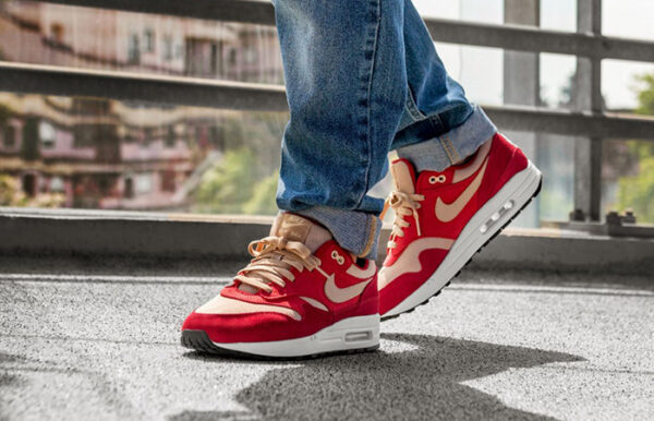 Giày Nike Air Max 1 Premium Retro 'Red Curry' 908366-600 - Ảnh 2