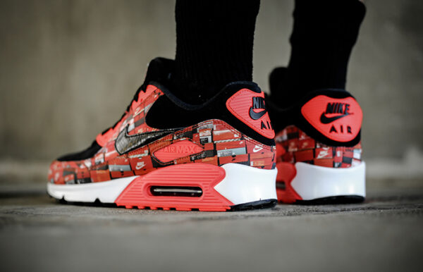 Giày Nike Atmos x Air Max 90 Print 'We Love Nike'  AQ0926-001 - Ảnh 2