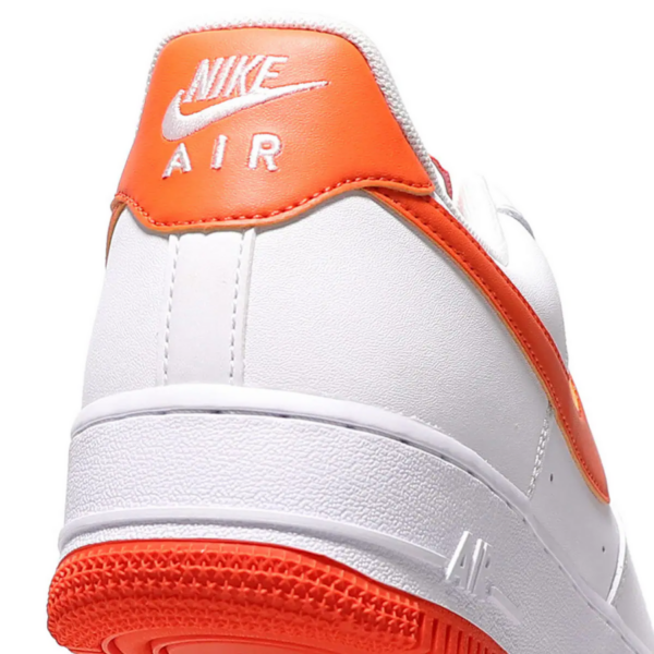 Giày Nike Air Force 1 '07 'White Team Orange' DC2911-101 - Ảnh 4
